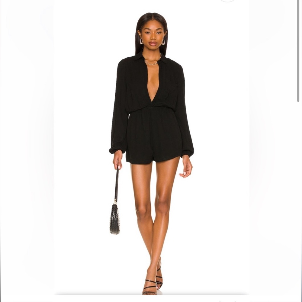 Revolve superdown romper